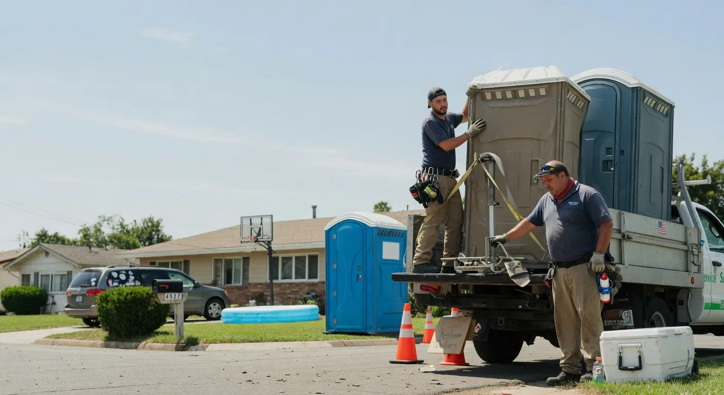 Porta Potty Rental in Fresno, TX near me
